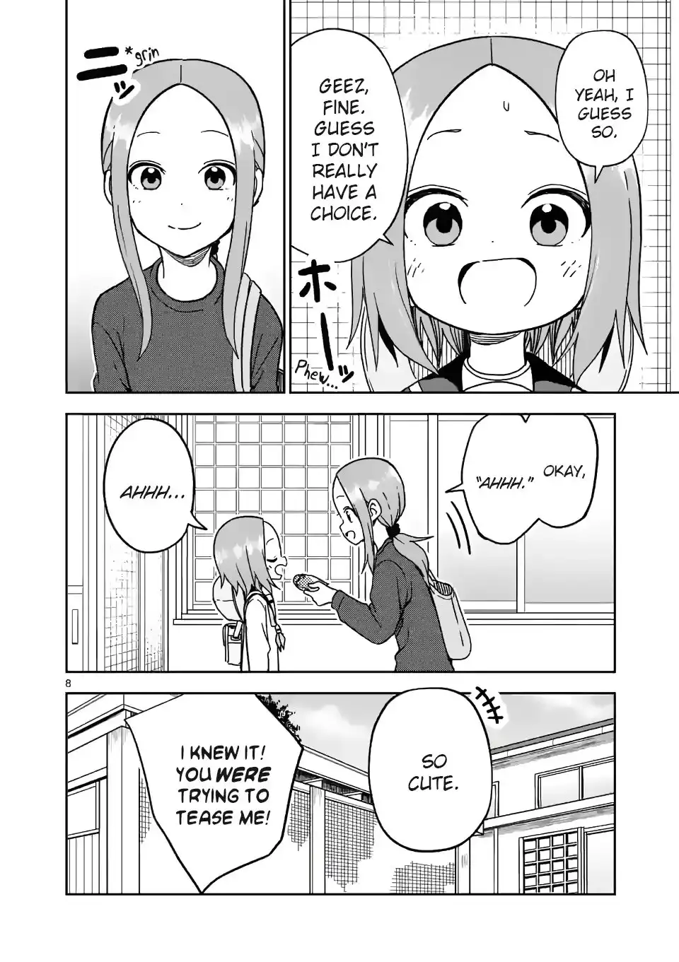 Karakai Jouzu no (Moto) Takagi-san Chapter 180 8